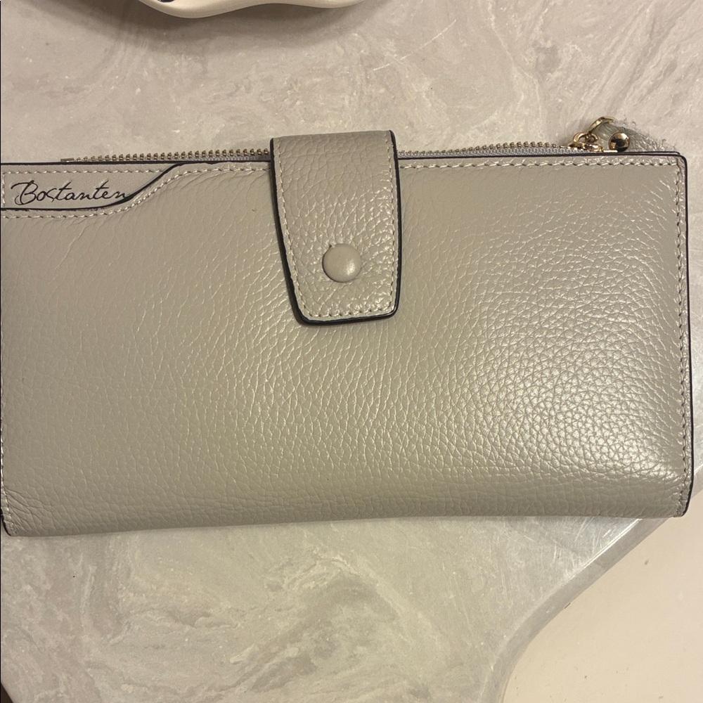Botkier Gray Leather Wallet‎